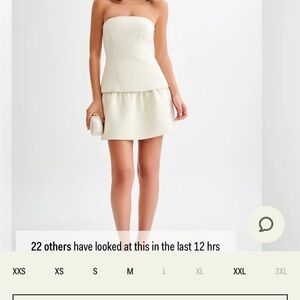 Meshki White Mini Dress